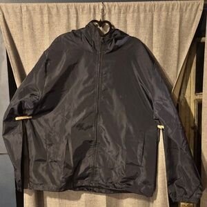 3XL dark blue windbreaker